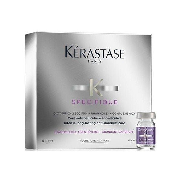 KÉRASTASE K SPECIFIQUE CURE ANTI-PELLICULAIRE CURE ANTI-DANDRUFF TREATMENT 12*6ML