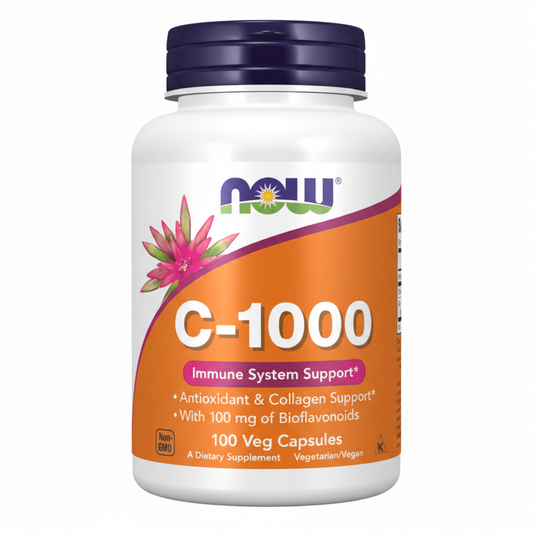 NOW VITAMIN C-1000 VEG CAPSULES