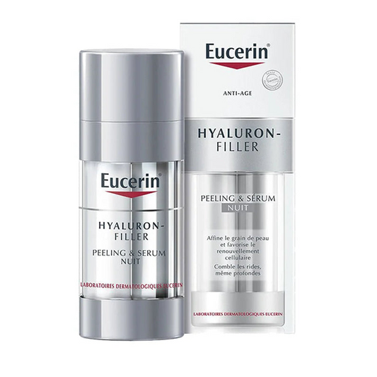 EUCERIN HYALURON-FILLER PEELING & SÉRUM NUIT 30 ML