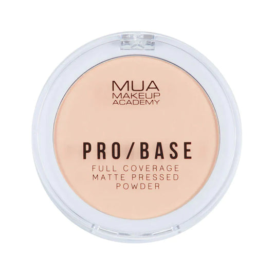 MUA PRO BASE FULL COVERAGE MATTE PRESSED POWDER
