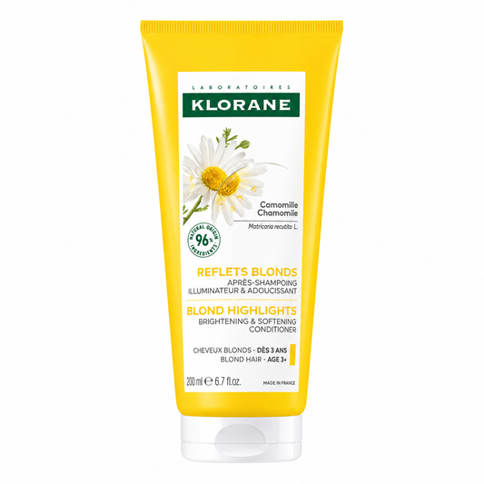 KLORANE APRÈS-SHAMPOOING REFLETS BLONDS À LA CAMOMILLE 200ML