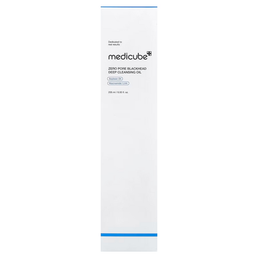 MEDICUBE ZERO PORE BLACKHEAD DEEP CLEANSING OIL 205ML