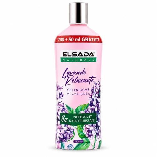 ELSADA NATURALS GEL DOUCHE LAVANDE RELAXANTE - 750ML