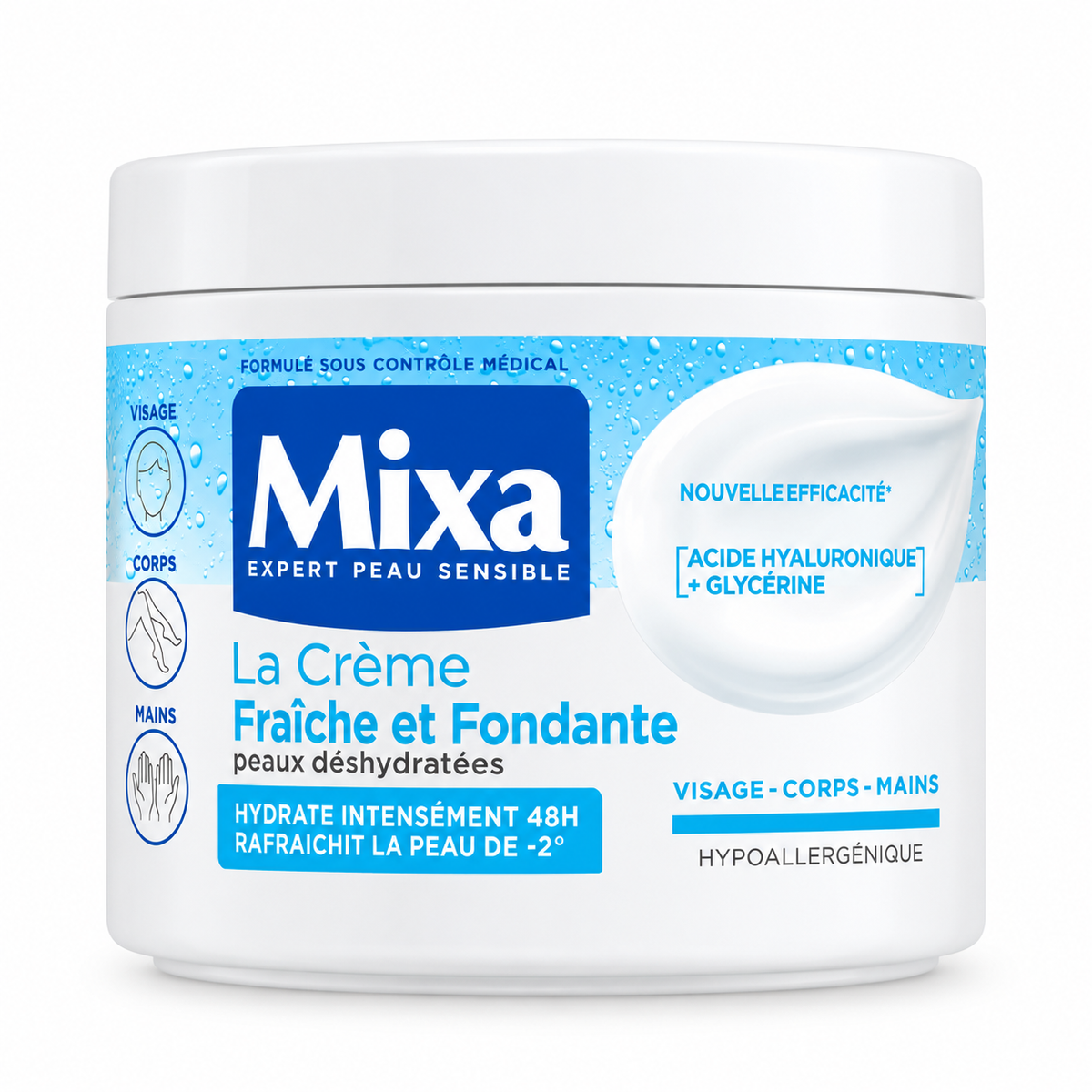 MIXA LA CRÈME FRAÎCHE ET FONDANTE 400ML