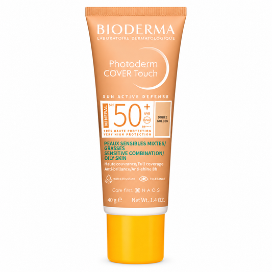 BIODERMA PHOTODERM COVER TOUCH MINERAL SPF50+ DORÉE 40G
