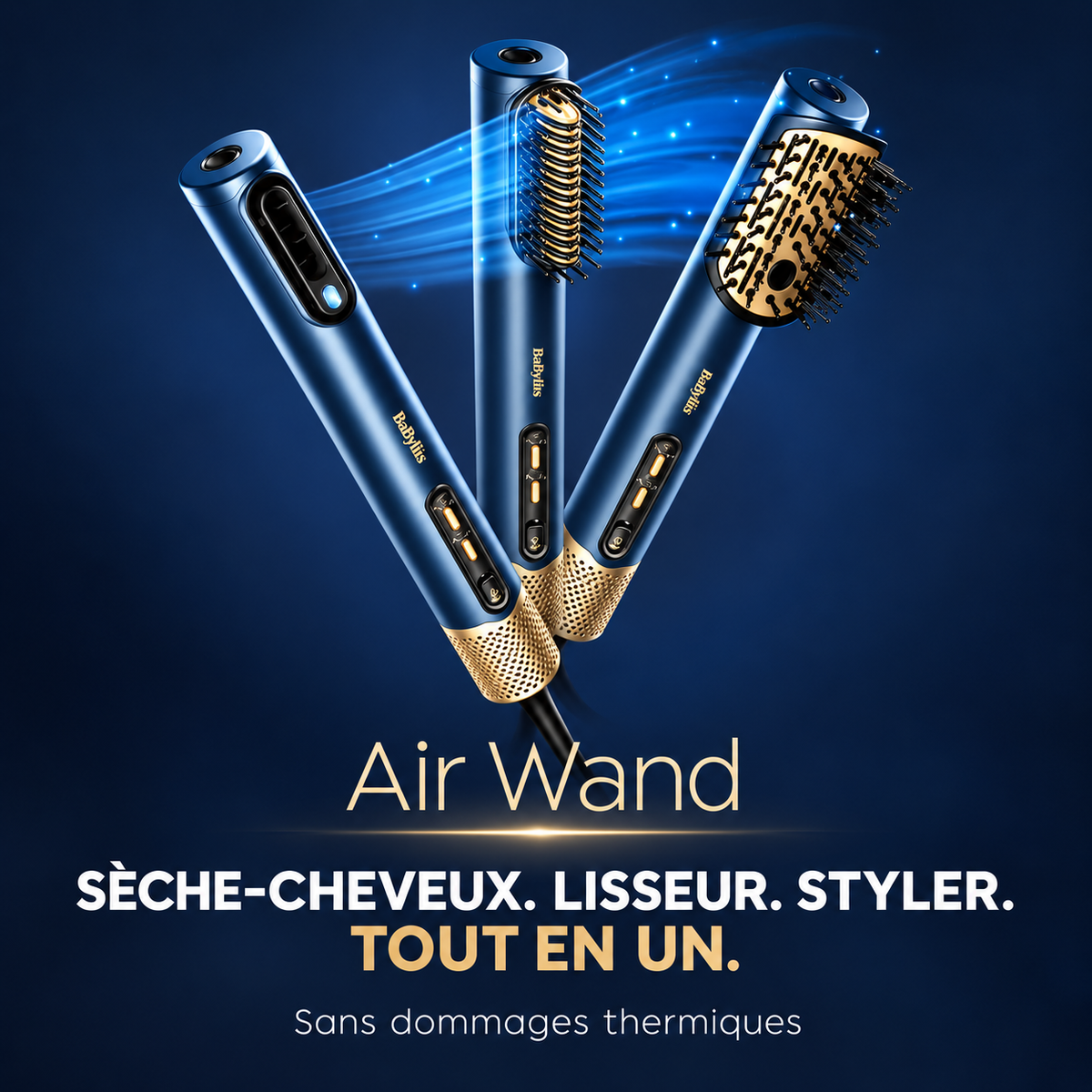 BABYLISS AIR WAND SÈCHE-CHEVEUX, LISSEUR ET STYLER 3-EN-1