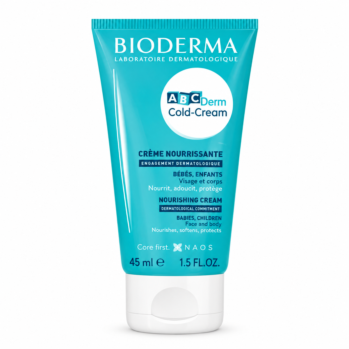 BIODERMA ABCDERM COLD-CREAM CRÈME NOURRISSANTE VISAGE ET CORPS 45ML