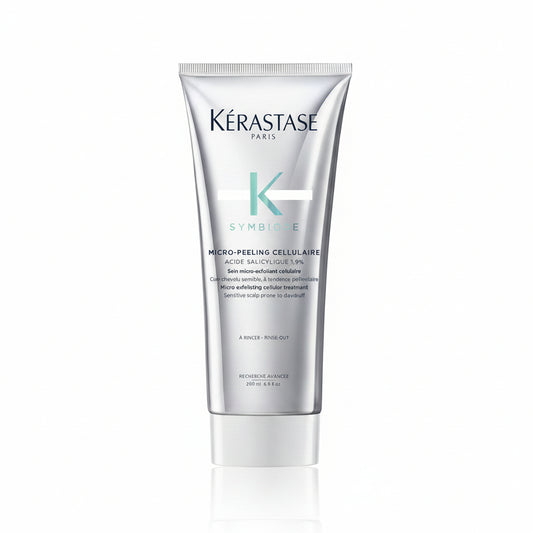 KÉRASTASE SYMBIOSE MICRO-PEELING CELLULAIRE 200ML – EXFOLIANT ANTI-PELLICULAIRE CUIR CHEVELU