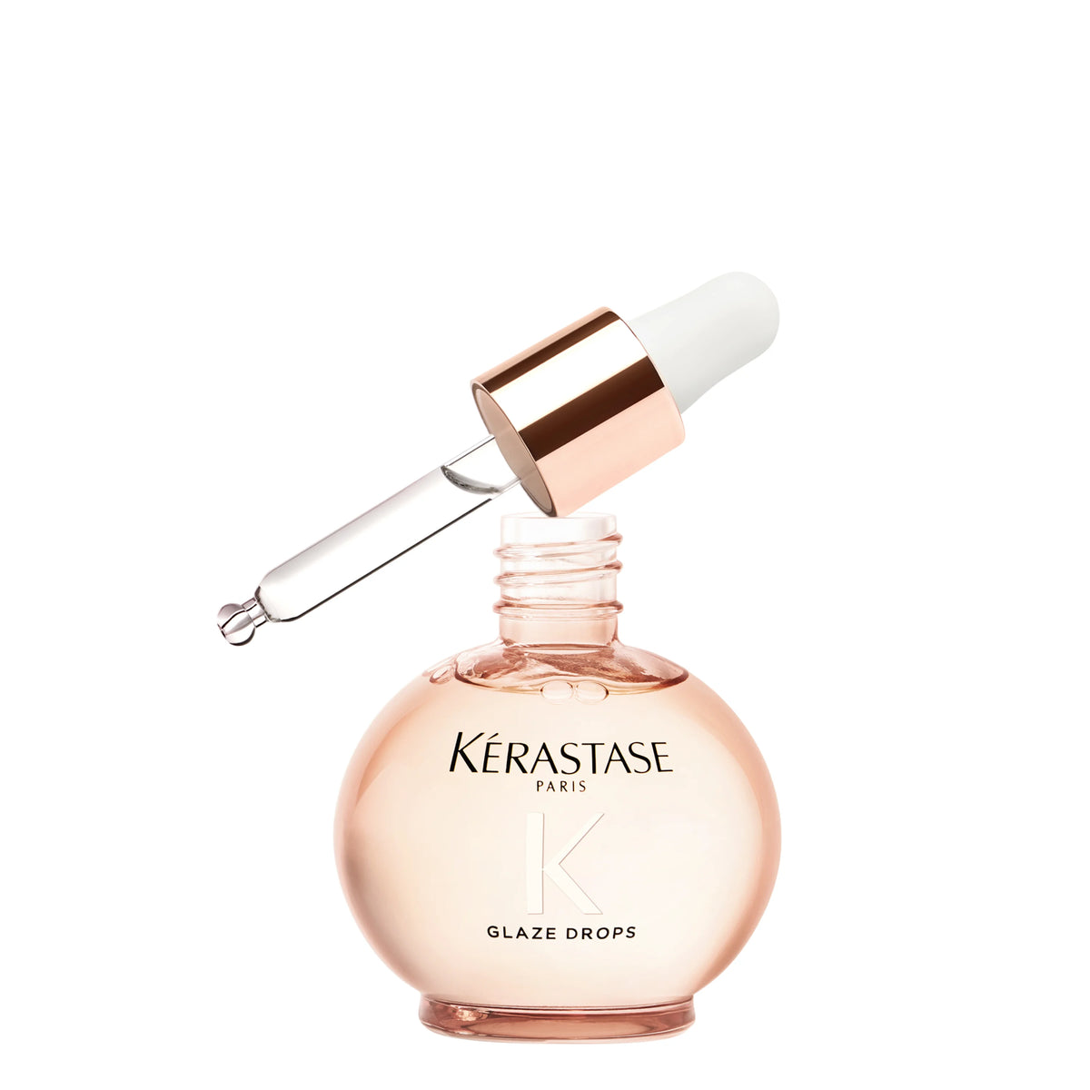 KÉRASTASE GLOSS ABSOLU GLAZE DROPS 45ML – HUILE BRILLANCE & ANTI-FRISOTTIS