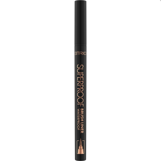 CATRICE SUPERPROOF BRUSH LINER WATERPROOF PINCEAU EYELINER