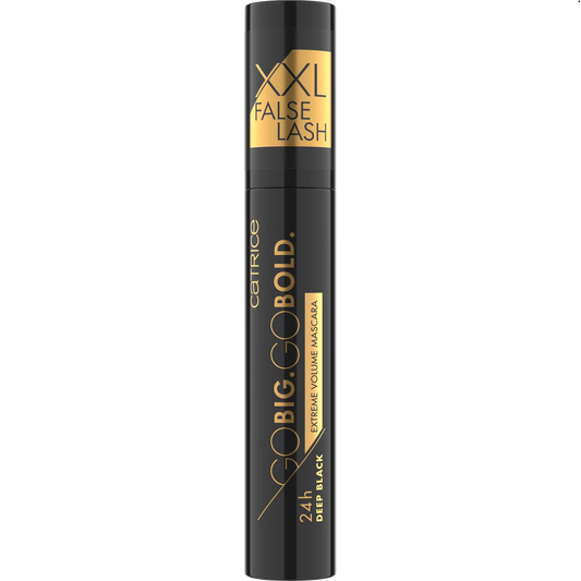 CATRICE GO BIG. GO BOLD. 24H DEEP BLACK MASCARA VOLUME EXTRÊME NOIR INTENSE 12ML