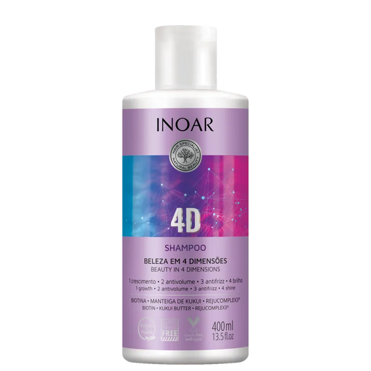 INOAR 4D SHAMPOO 400 ml - KStyle