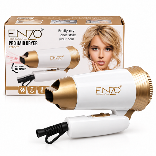 ENZO PROFESSIONAL EN-607 SÈCHE-CHEVEUX PLIABLE 1800W
