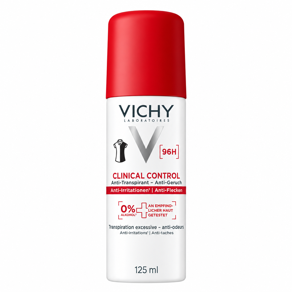 VICHY CLINICAL CONTROL 96H DÉODORANT SPRAY ANTI-TRANSPIRANT 125ML