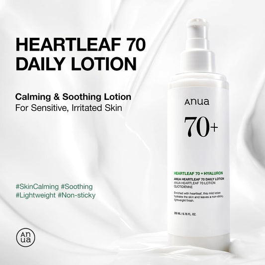 ANUA HEARTLEAF 70% DAILY LOTION 200ML