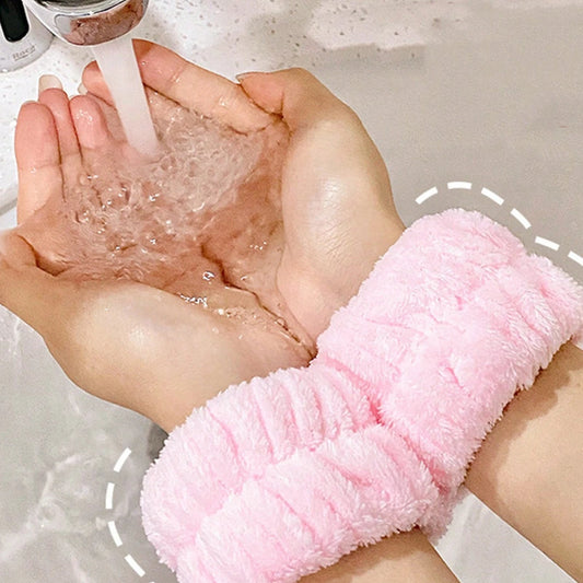 Bracelets Et Bandeaux Pour Le Lavage Du Visage - couleur aléatoire