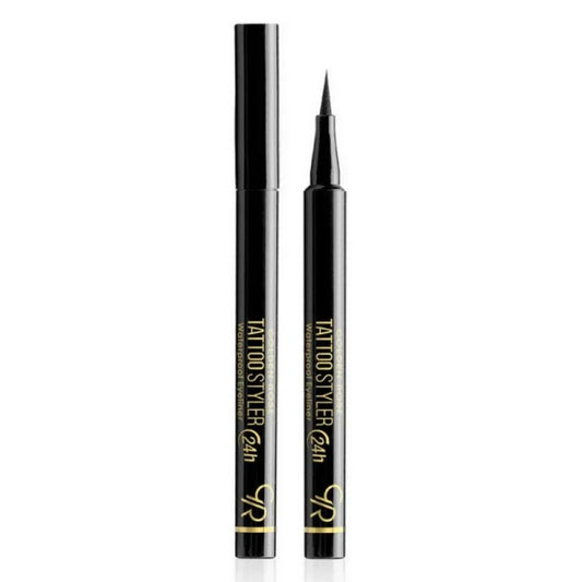 GOLDEN ROSE EYELINER TATTOO STYLER 24H NOIR