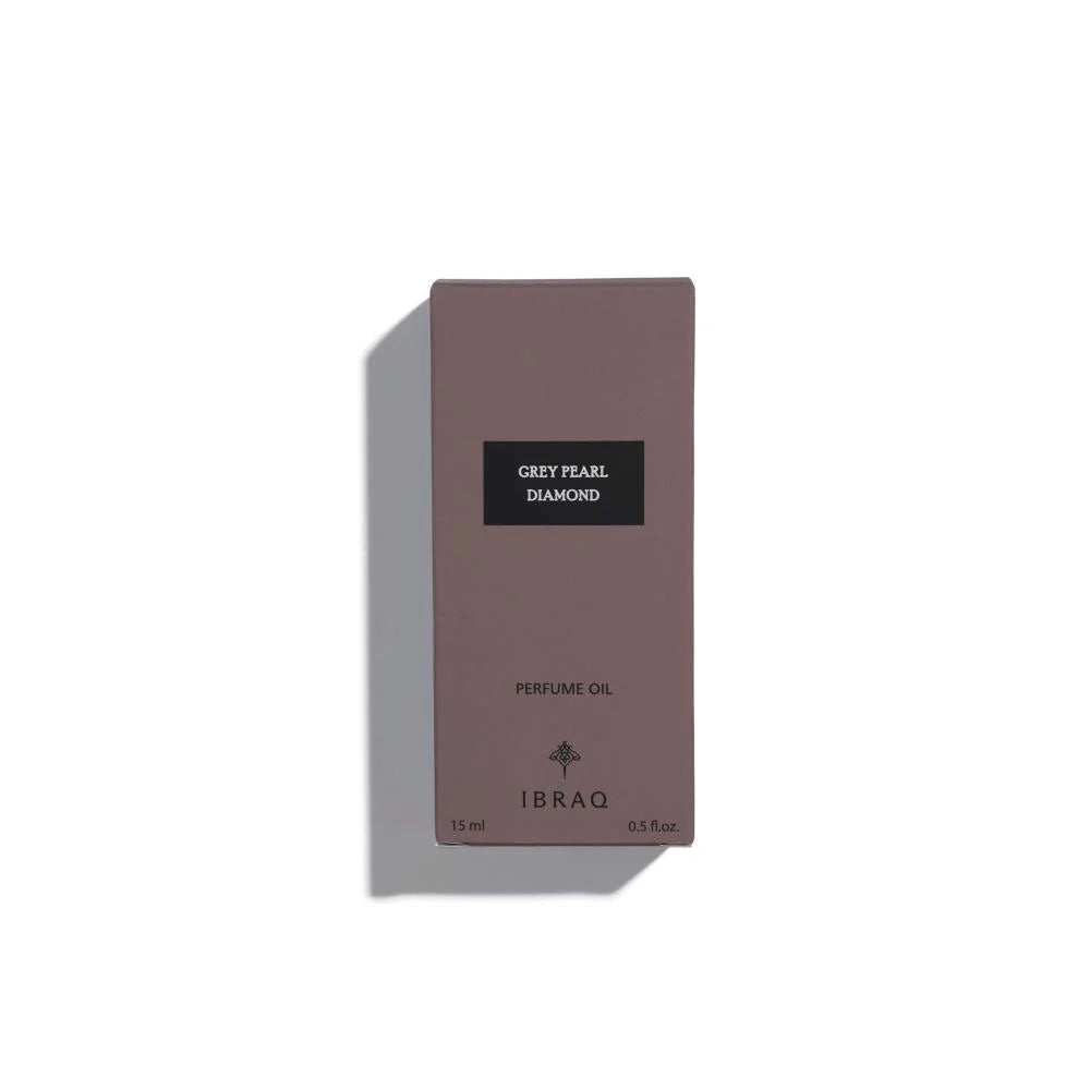 IBRAQ GREY PEARL DIAMOND PERFUME OIL 15ML