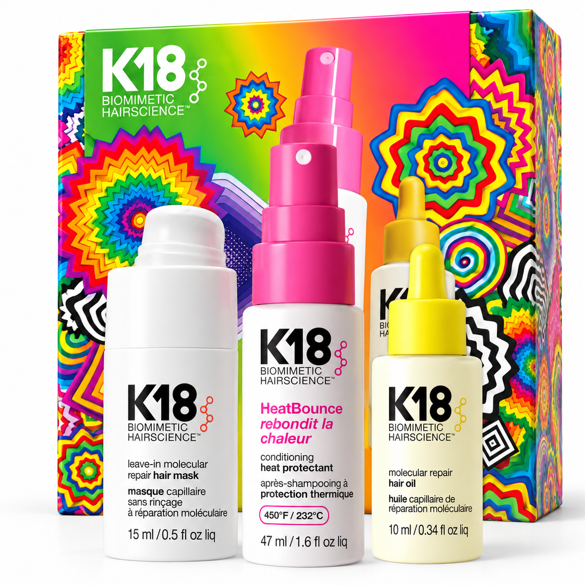 K18 BIOMIMETIC HAIRSCIENCE™ REPAIR TRIO KIT