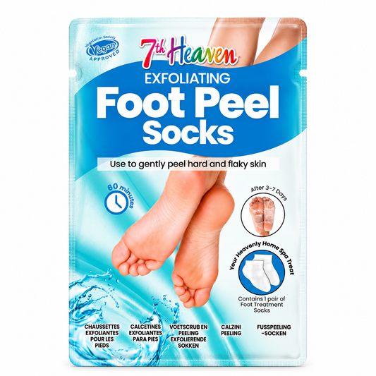 7TH HEAVEN EXFOLIATING FOOT PEEL SOCKS