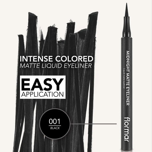 FLORMAR MIDNIGHT MATTE EYELINER