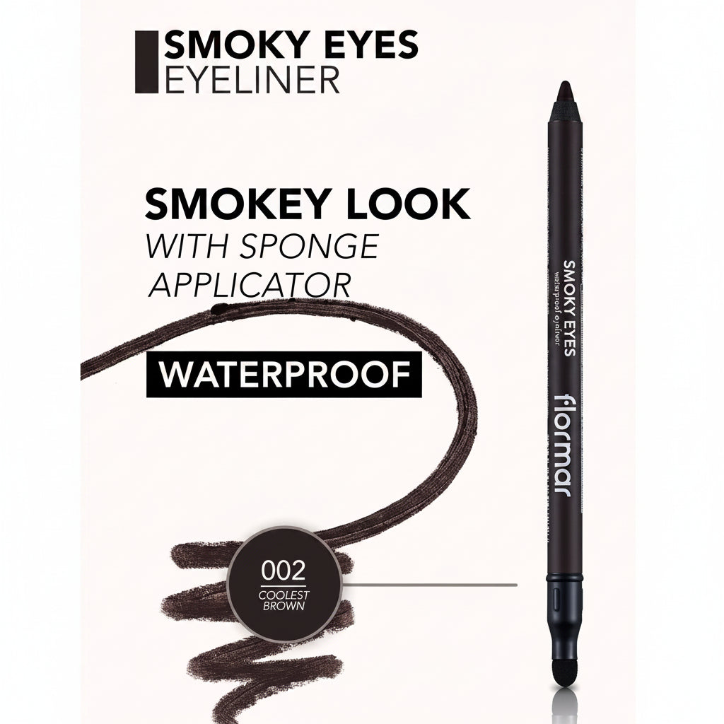 FLORMAR SMOKY EYES WATERPROOF EYELINER