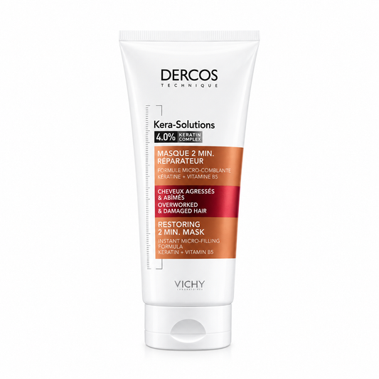 VICHY DERCOS KERA-SOLUTIONS MASQUE 2 MIN. RÉPARATEUR 200 ML