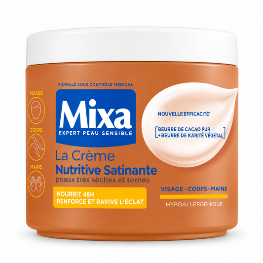 MIXA LA CRÈME NUTRITIVE SATINANTE 400ML
