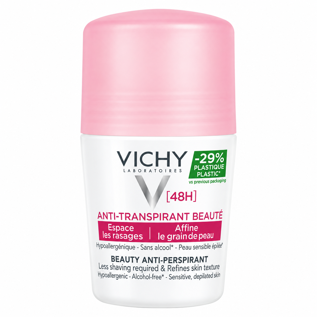 VICHY ANTI-TRANSPIRANT BEAUTÉ 48H ESPACE LES RASAGES 50 ML