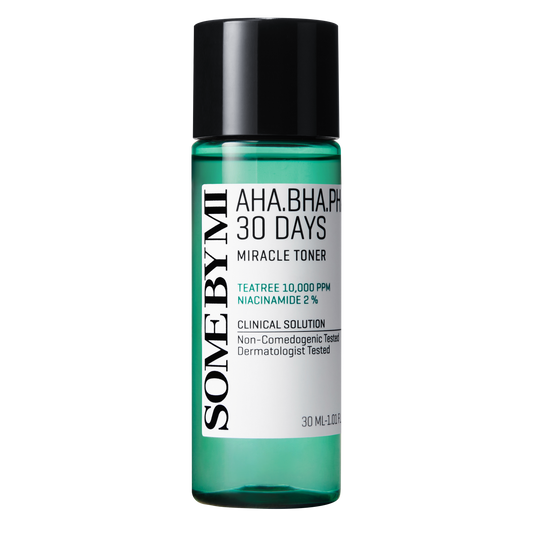 SOME BY MI AHA. BHA. PHA 30 DAYS MIRACLE MINI TONER 30ML-Toniques