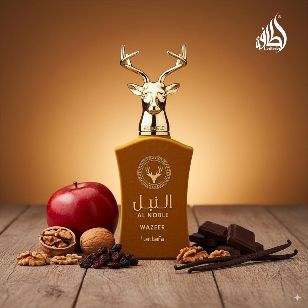 AL NOBLE WAZEER EAU DE PARFUM Pour Homme - LATTAFA 100ml-Eau de parfum