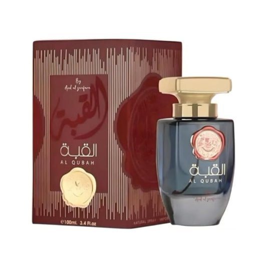AL QUBAH, parfum oriental, eau de parfum 100ml, Ard Al Zaafaran, parfum mixte, parfum boisé épicé, parfum arabe élégant, parfum intense longue tenue, parfum homme femme, fragrance orientale Maroc, parfum luxe oriental, acheter parfum en ligne Maroc, beautyfamily.ma