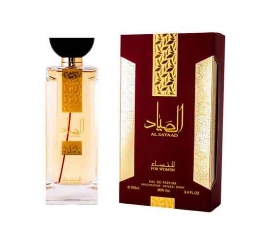 AL SAYAAD, parfum femme, eau de parfum 100ml, Ard Al Zaafaran, parfum floral oriental, parfum longue tenue, parfum élégant femme, parfum fruité musqué, parfum féminin Maroc, acheter parfum femme Maroc, fragrance tendance, parfum Ard Al Zaafaran femme, beautyfamily.ma