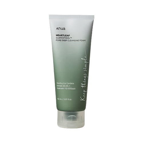 ANUA HEARTLEAF QUERCETINOL PORE DEEP CLEANSING FOAM 150ML
