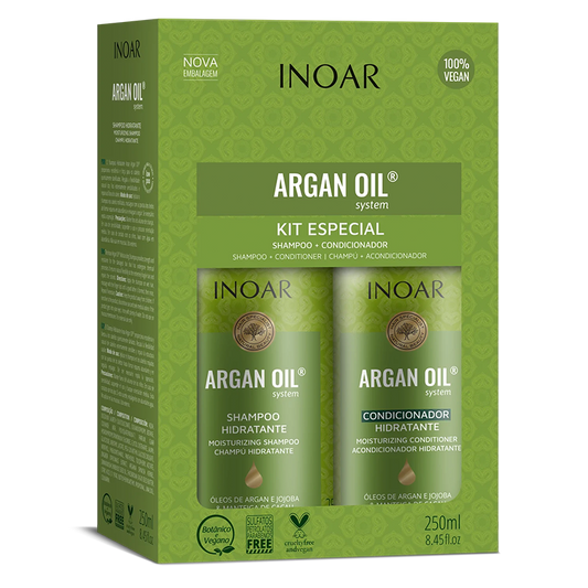 INOAR KIT DUO ARGAN OIL HIDRAT 250 ML - KStyle