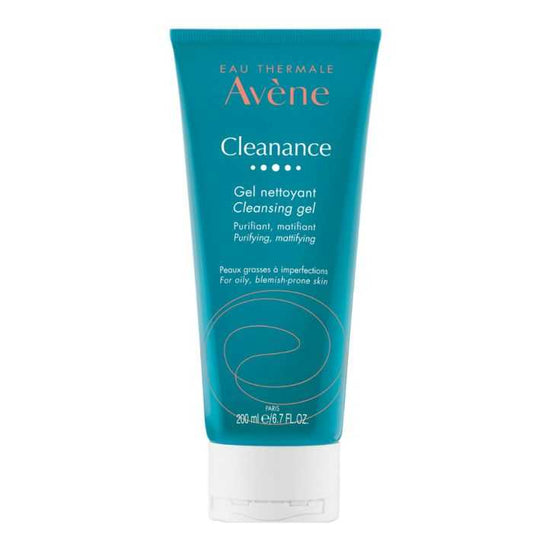 Avène Cleanance, gel nettoyant peau grasse, nettoyant acné, gel nettoyant sans savon, soin peau à imperfections, Avène Cleanance Maroc, beautyfamily.ma, nettoyant visage Avène, gel nettoyant non comédogène, Avène Cleanance 200ml