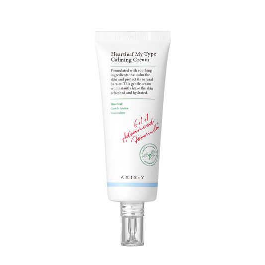 Heartleaf My Type Calming Cream, AXIS-Y calming cream, crème apaisante, crème 60ml, soin apaisant peau, soin peau sensible, Heartleaf crème, hydratation peau, crème anti-irritations, soin anti-rougeurs, crème réparatrice, crème pour peau fragile, hydratation intense, soins anti-stress, crème apaisante visage, BeautyFamily.ma
