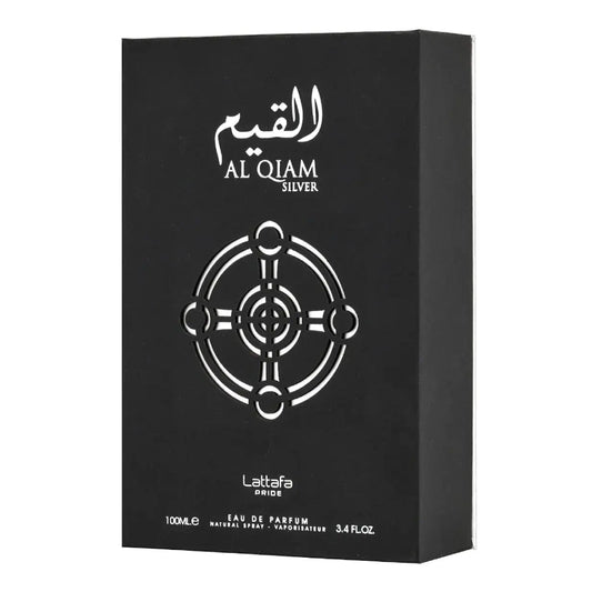 Al Qiam Silver Lattafa Pride eau de Parfum Unisexe - 100ml
