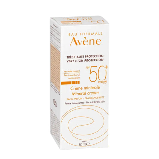 AVÈNE TRES HAUTE PROTECTION CREME MINERALE SPF50+ 50ML