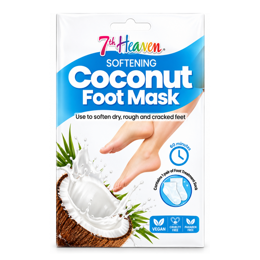 7TH HEAVEN SOFTENING COCONUT FOOT MASK