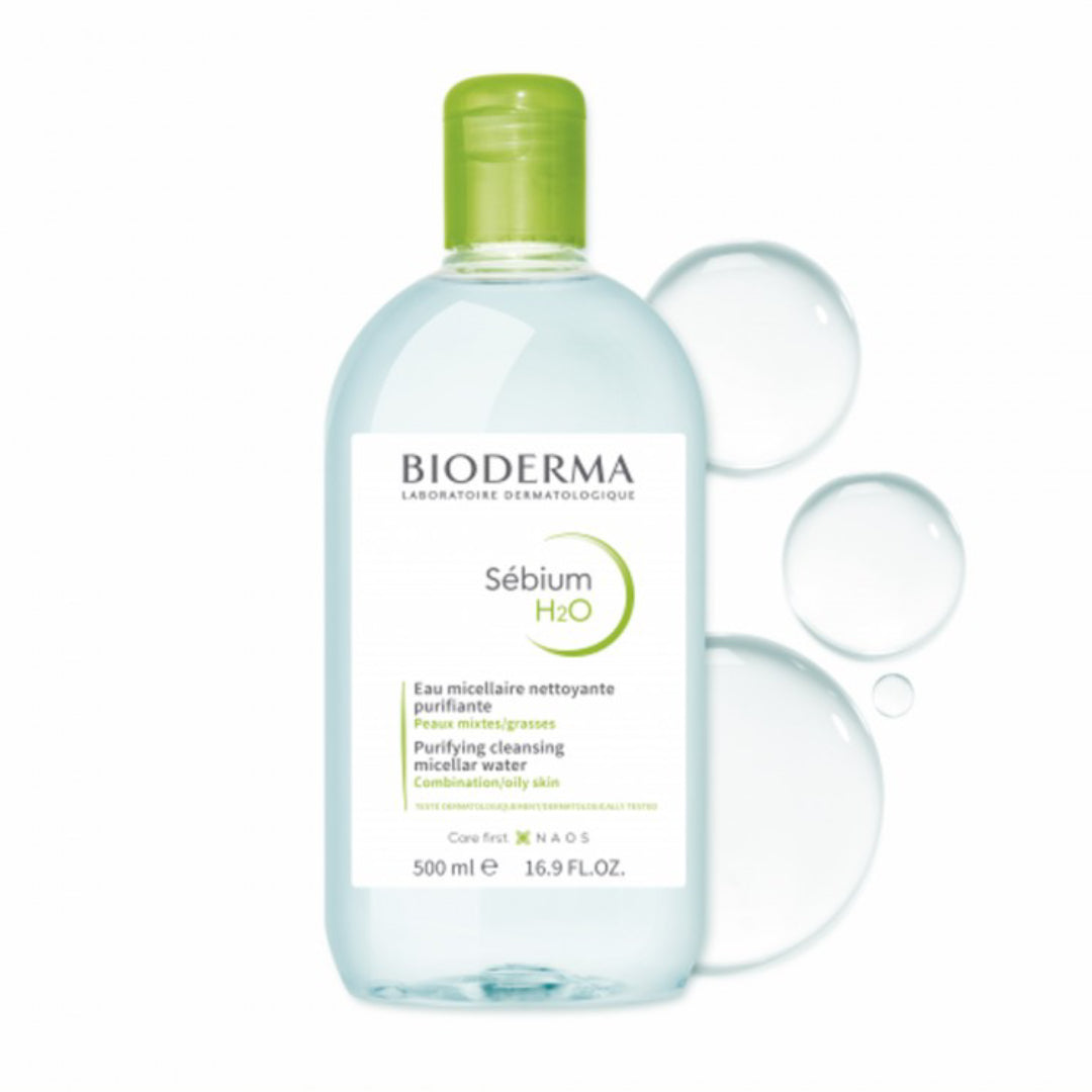 BIODERMA Sébium H2O - 500ml-Démaquillant