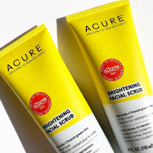 ACURE BRIGHTENING FACIAL SCRUB 118ML