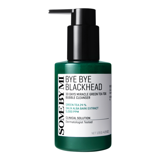 BYE BYE BLACKHEAD 30 DAYS MIRACLE GREEN TEA TOX BUBBLE CLEANSER 120G