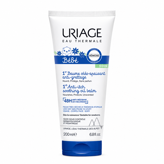 URIAGE BÉBÉ 1ER BAUME OLÉO-APAISANT ANTI-GRATTAGE 200 ML