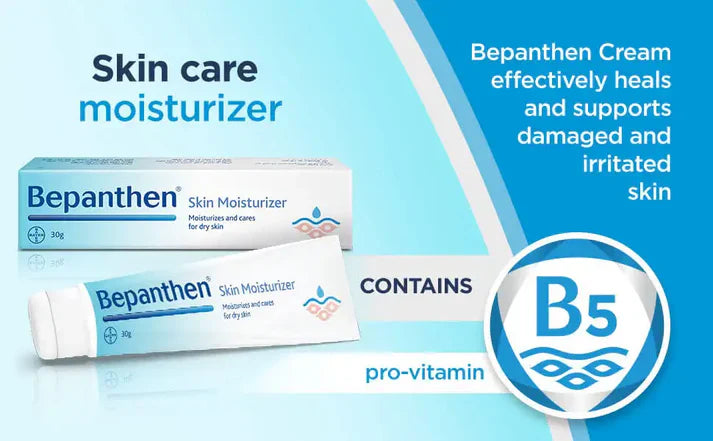 Bepanthen Crème hydratant soin de la peau et du visage 50g
