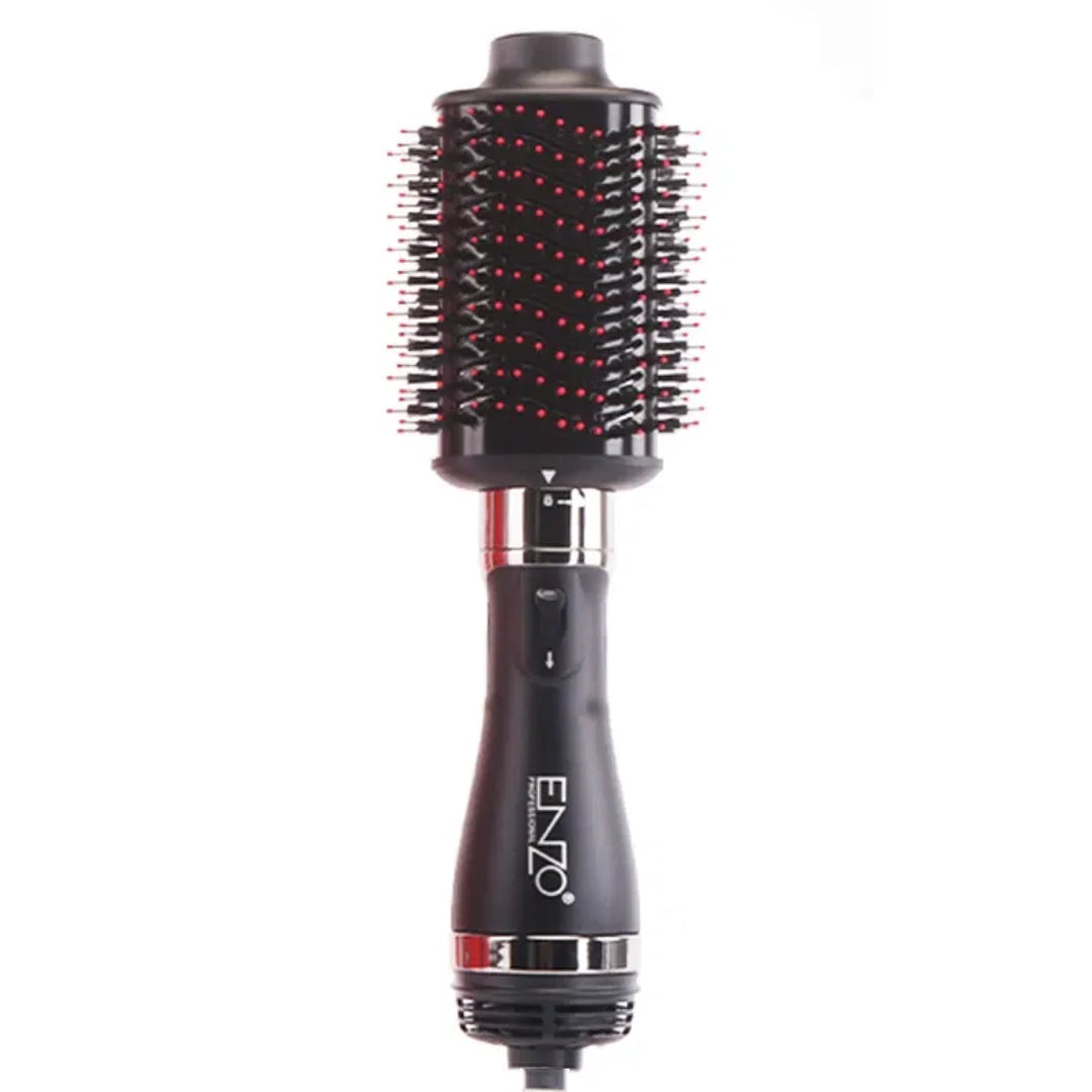Brosse Soufflante ENZO One-Step – Brosse Lissante Sèche-Cheveux 2-en-1 – Power
