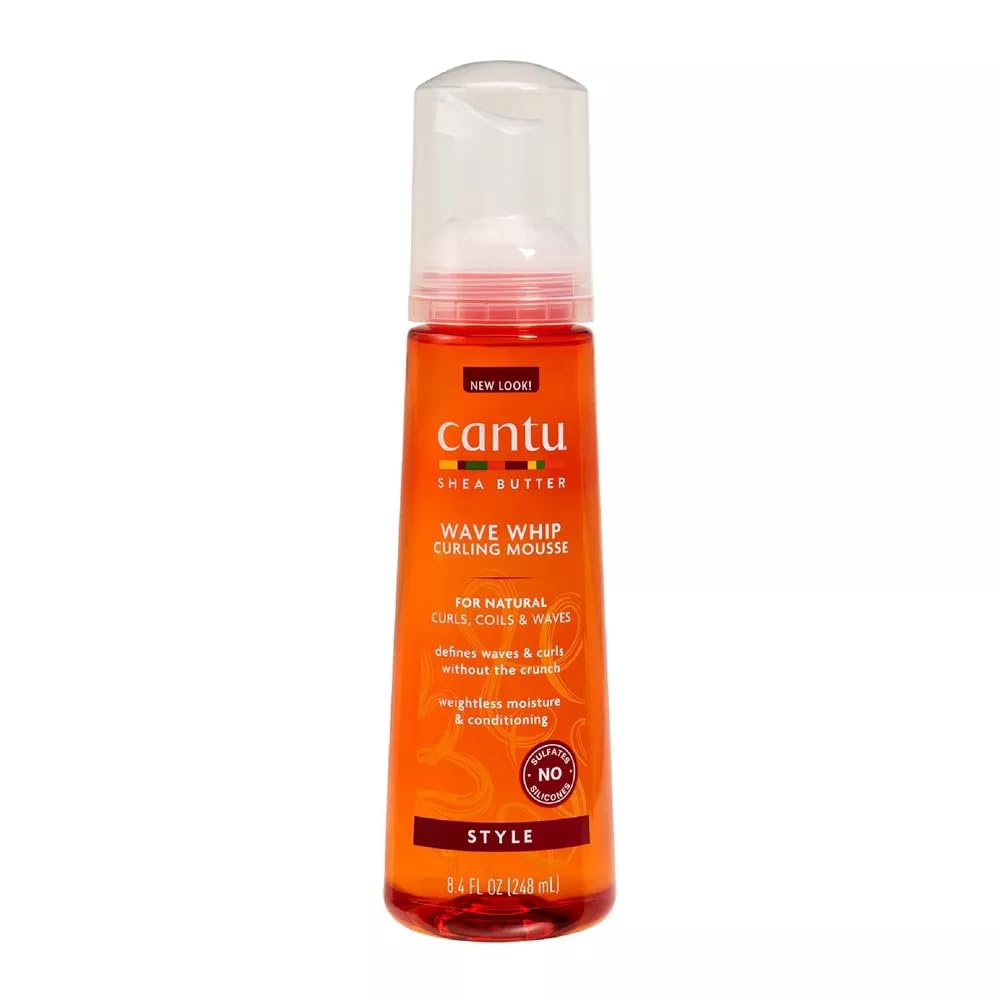 CANTU SHEA BUTTER WAVE WHIP CURLING MOUSSE 248ML