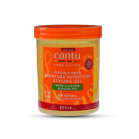 cantu gel cheveux bouclés, gel coiffant cantu flaxseed, cantu styling gel maroc, gel cheveux crépus sans alcool, cantu huile d’olive et lin, gel fixant hydratant naturel, beautyfamily.ma cheveux texturés