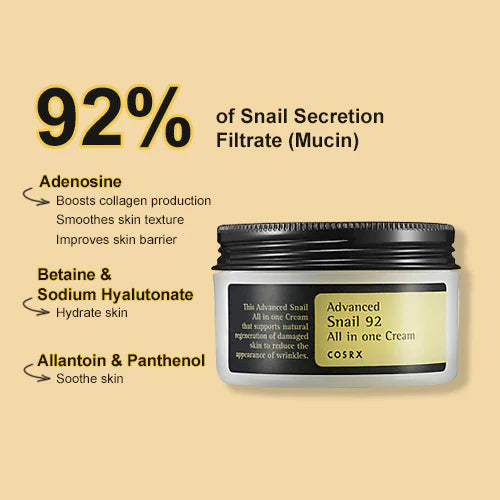 ADVANCED SNAIL 92 ALL IN ONE CREAM 100G