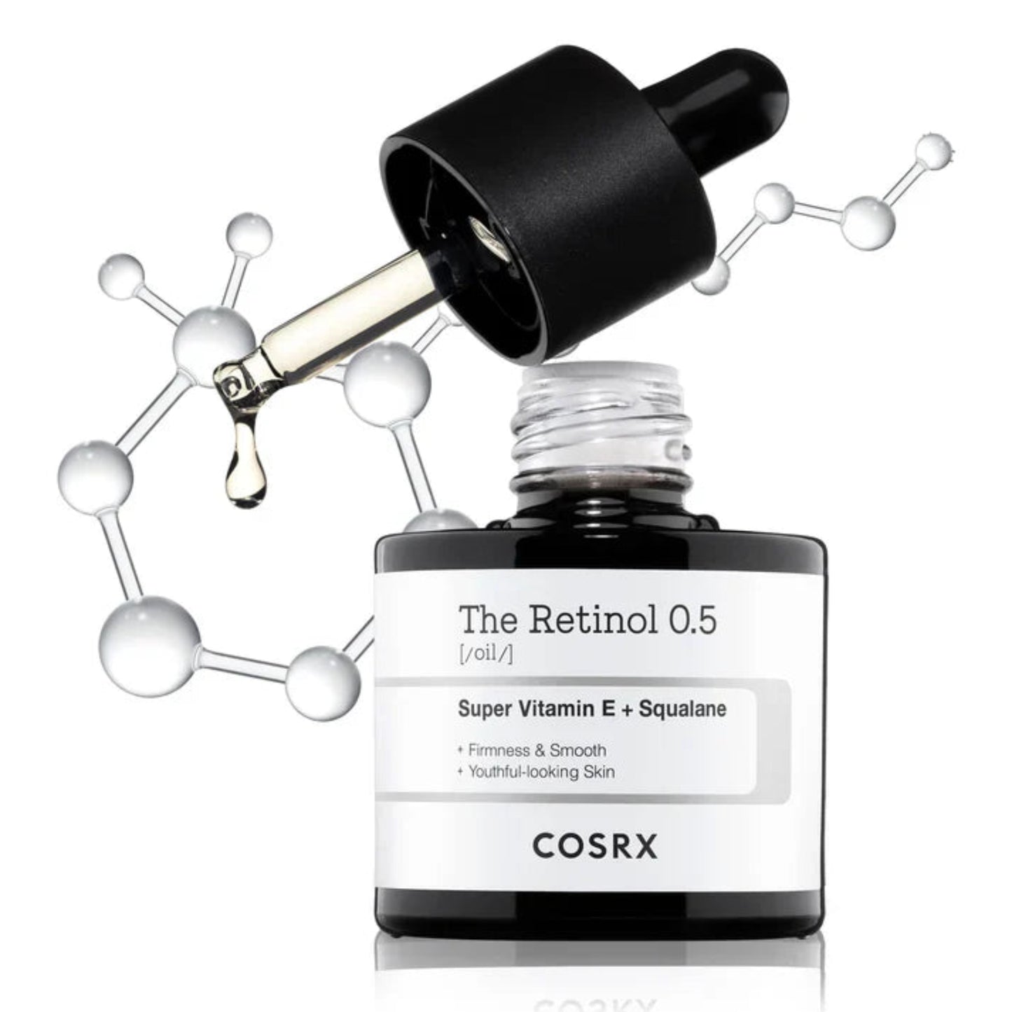 huile rétinol visage, COSRX Retinol 0.5 Oil, soin anti-âge rétinol, huile raffermissante Maroc, rétinol pur anti-rides, soin visage rétinol Maroc, huile protectrice squalane, soin correcteur rides, huile visage beauté Maroc, huile beauté beautyfamily.ma, anti-âge COSRX Maroc, soin vitamine E visage, huile rétinol Maroc
